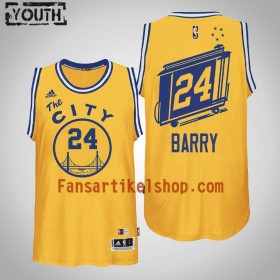 NBA Golden State Warriors Trikot Rick Barry 24 Nike 2019-2020 Hardwood Classics Swingman - Kinder